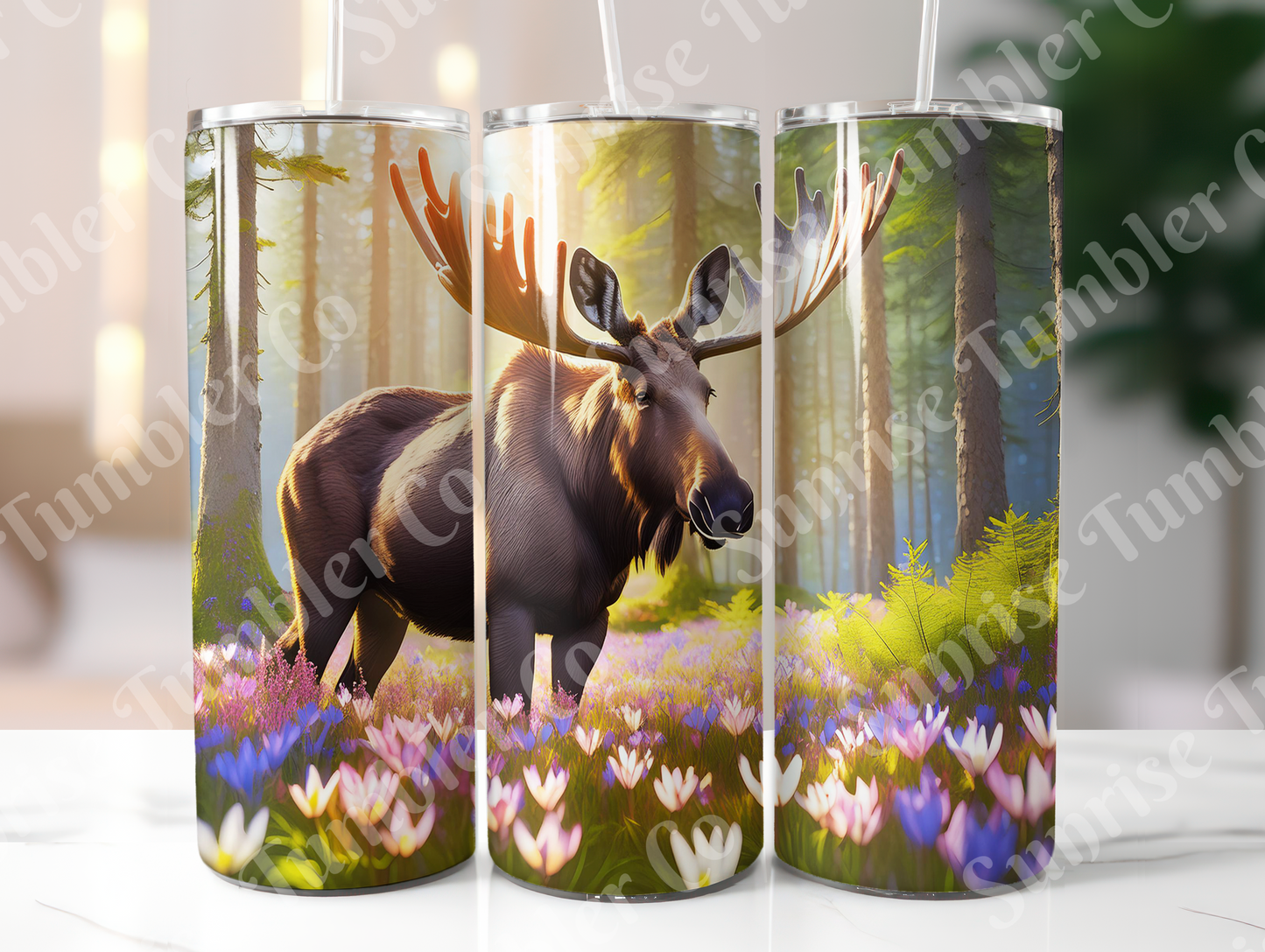 Moose Variety - 20oz and 30oz Tumblers (Glow In The Dark Green And Blue Available)