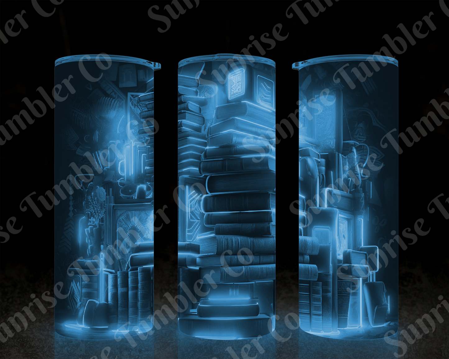 Book Variety - 20 oz and 30 oz Tumblers (Glow In The Dark Option Available)