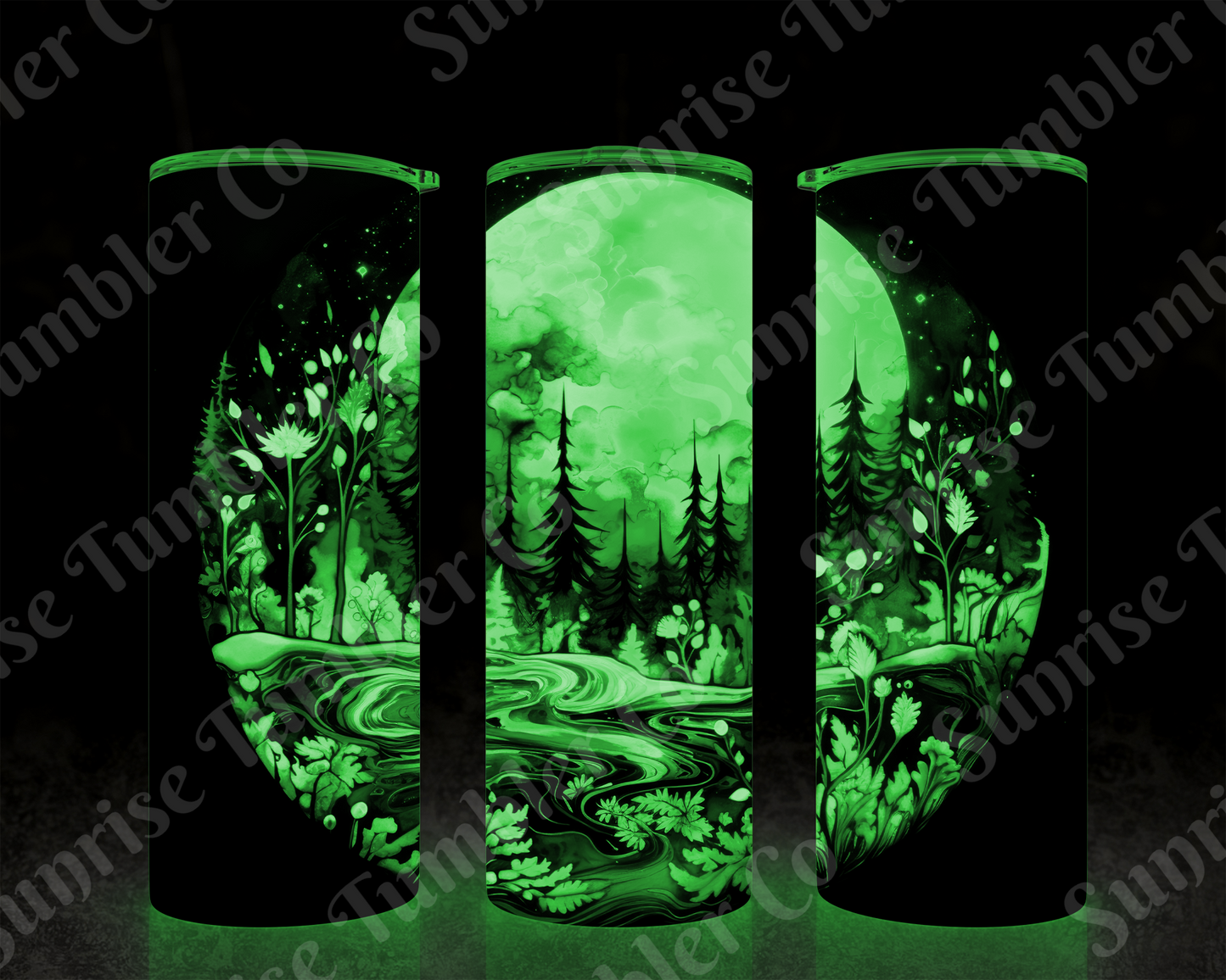 Moon Variety - 20 oz and 30 oz Tumblers (Glow In The Dark Option Available)
