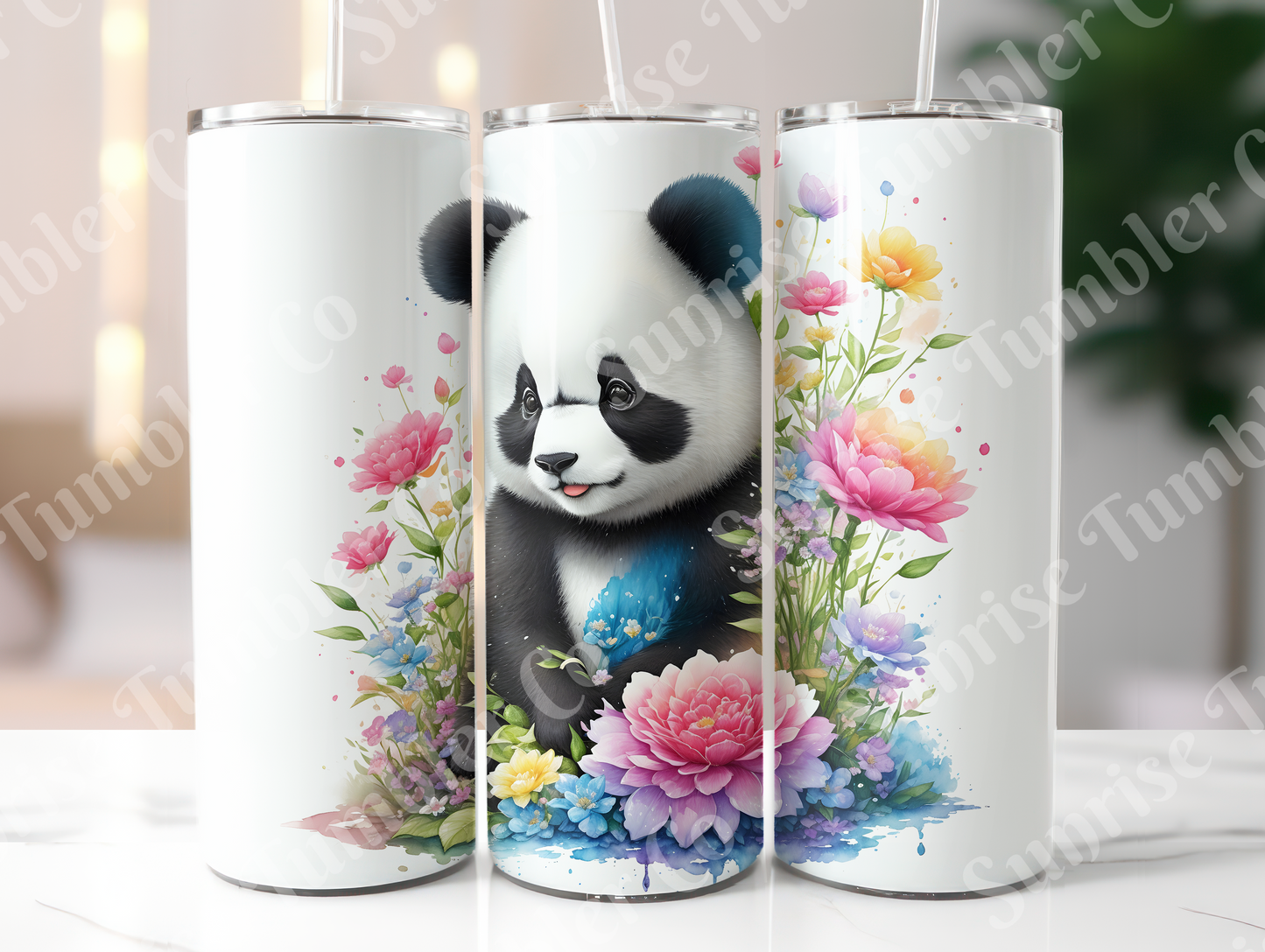 Panda Variety Part 2 - 20oz and 30oz Tumblers (Glow In The Dark Green And Blue Available)