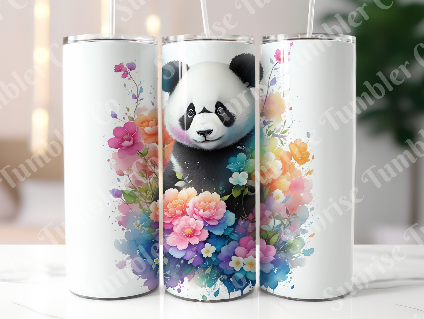Panda Variety Part 2 - 20oz and 30oz Tumblers (Glow In The Dark Green And Blue Available)