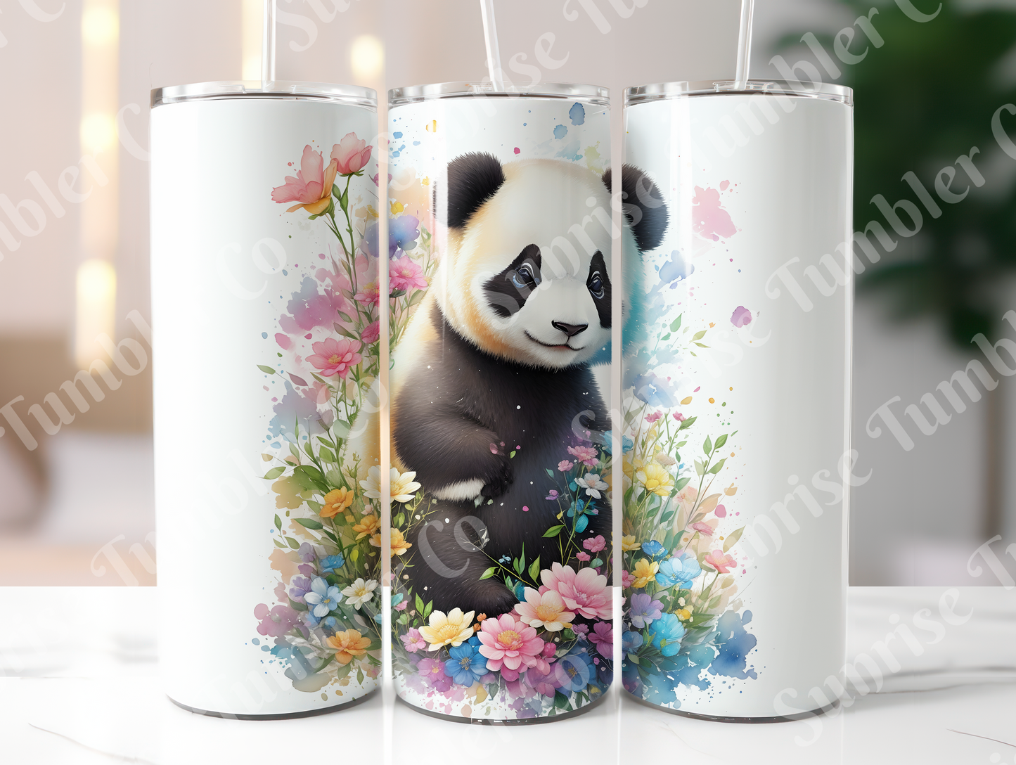Panda Variety Part 2 - 20oz and 30oz Tumblers (Glow In The Dark Green And Blue Available)