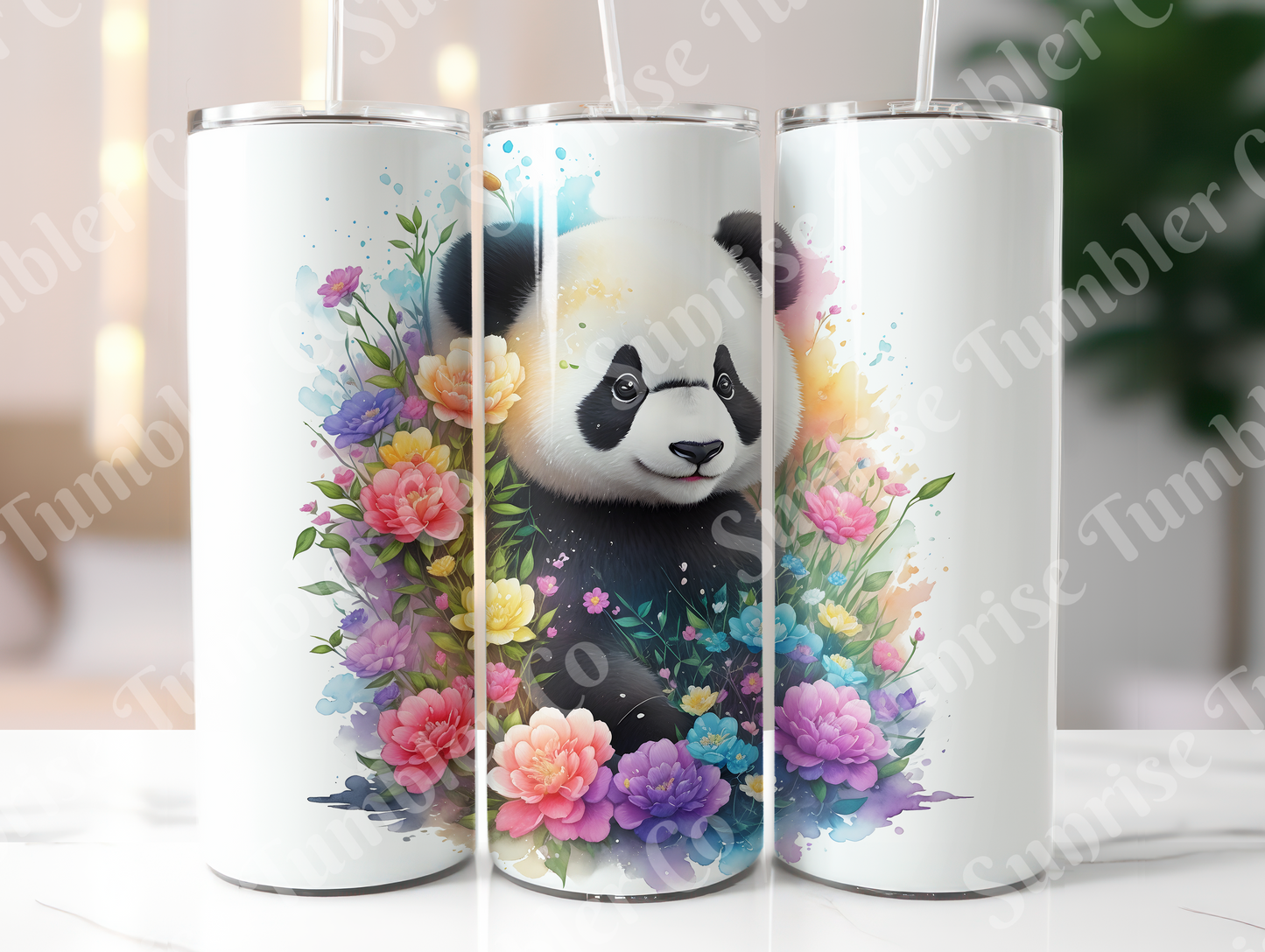 Panda Variety Part 2 - 20oz and 30oz Tumblers (Glow In The Dark Green And Blue Available)