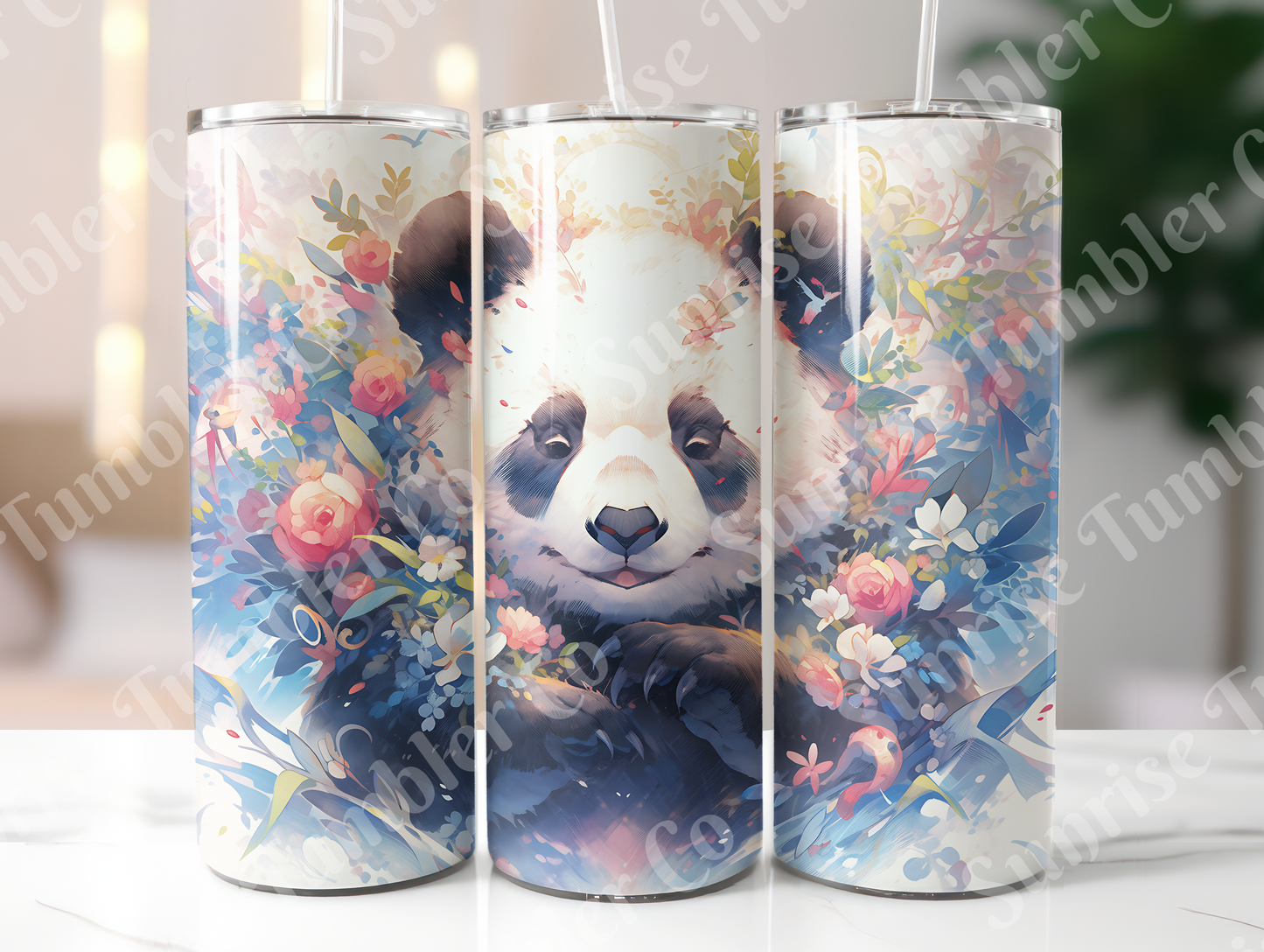Panda Variety Part 2 - 20oz and 30oz Tumblers (Glow In The Dark Green And Blue Available)