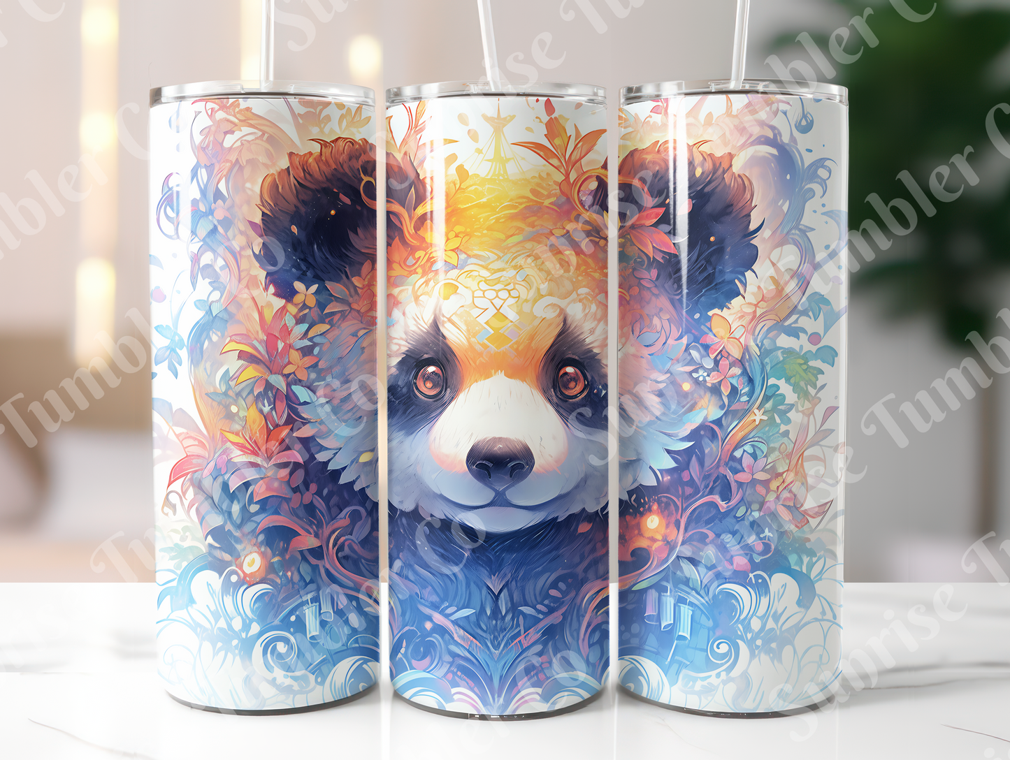 Panda Variety Part 2 - 20oz and 30oz Tumblers (Glow In The Dark Green And Blue Available)