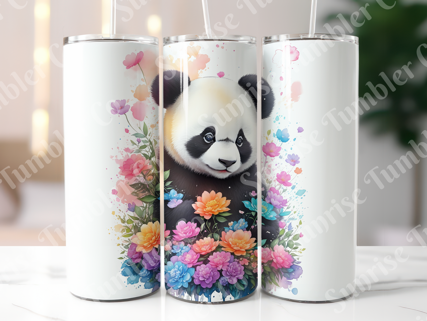 Panda Variety Part 2 - 20oz and 30oz Tumblers (Glow In The Dark Green And Blue Available)