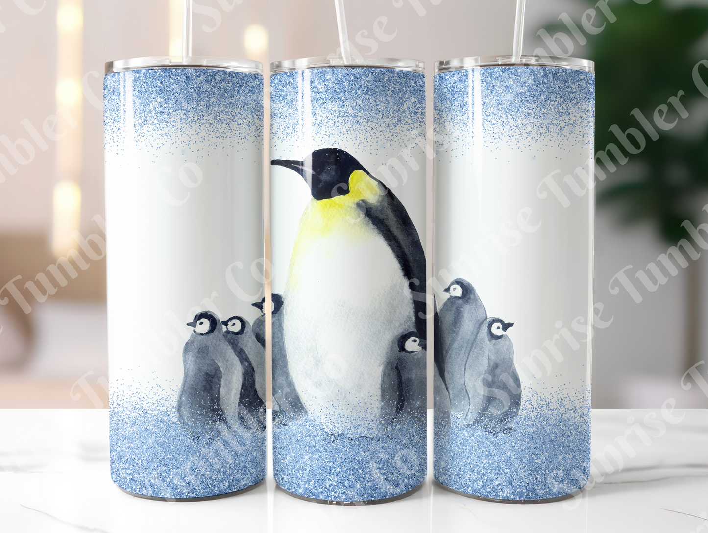Penguin Variety Part 2 - 20oz and 30oz Tumblers (Glow In The Dark Green And Blue Available)
