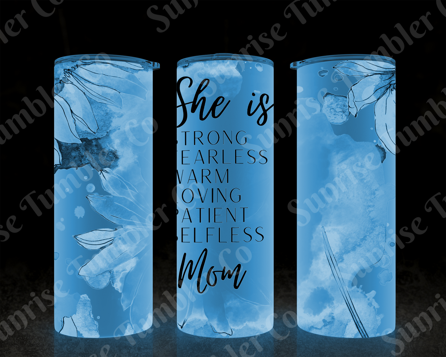 Positive and Inspirational Variety Part 4 - 20 oz and 30 oz Tumblers 9glow In The Dark Option Available)