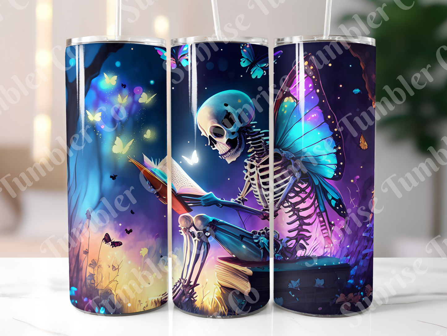 Book Variety - 20 oz and 30 oz Tumblers (Glow In The Dark Option Available)