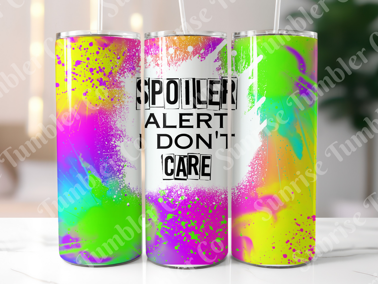 Sarcastic Sayings Variety Part 4 - 20oz or 30 oz Tumblers (Glow in The Dark Option Available)