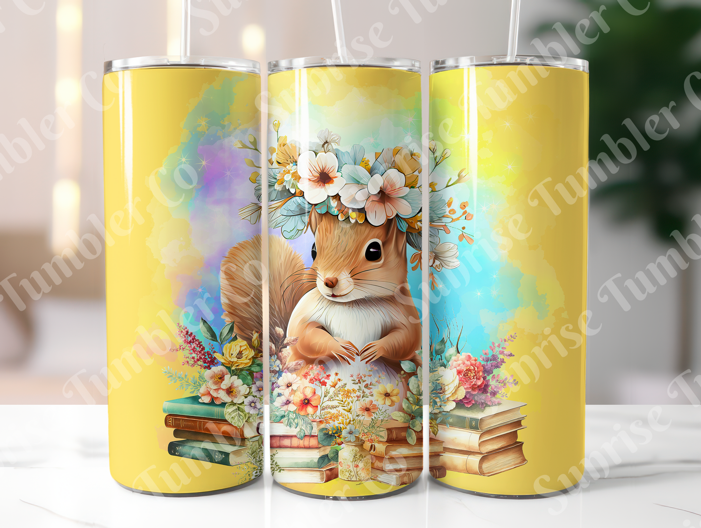 Squirrels Variety - 20oz and 30oz Tumblers (Glow In The Dark Green And Blue Available)
