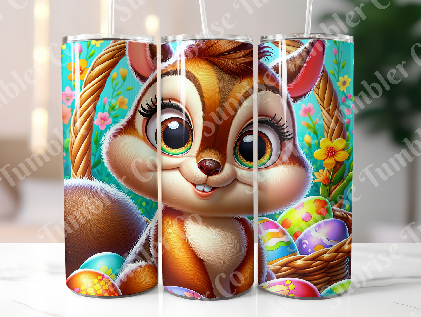 Squirrels Variety - 20oz and 30oz Tumblers (Glow In The Dark Green And Blue Available)