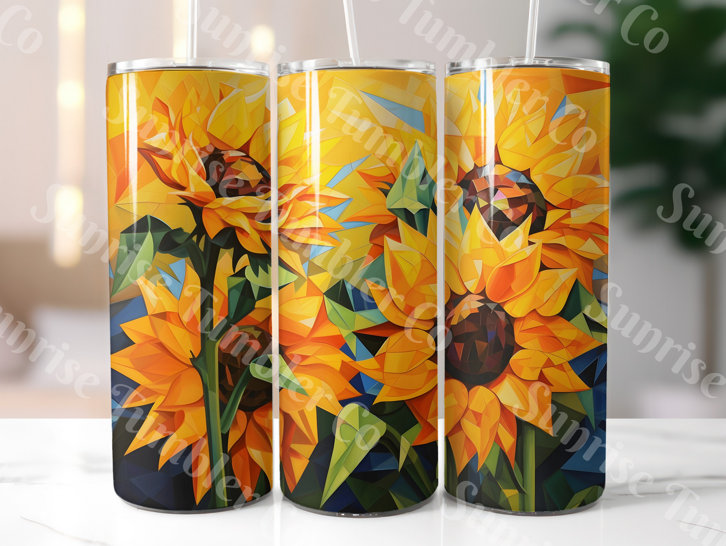 Sunflower Variety Part 2 - 20oz and 30oz Tumblers (Glow In The Dark Green And Blue Available)