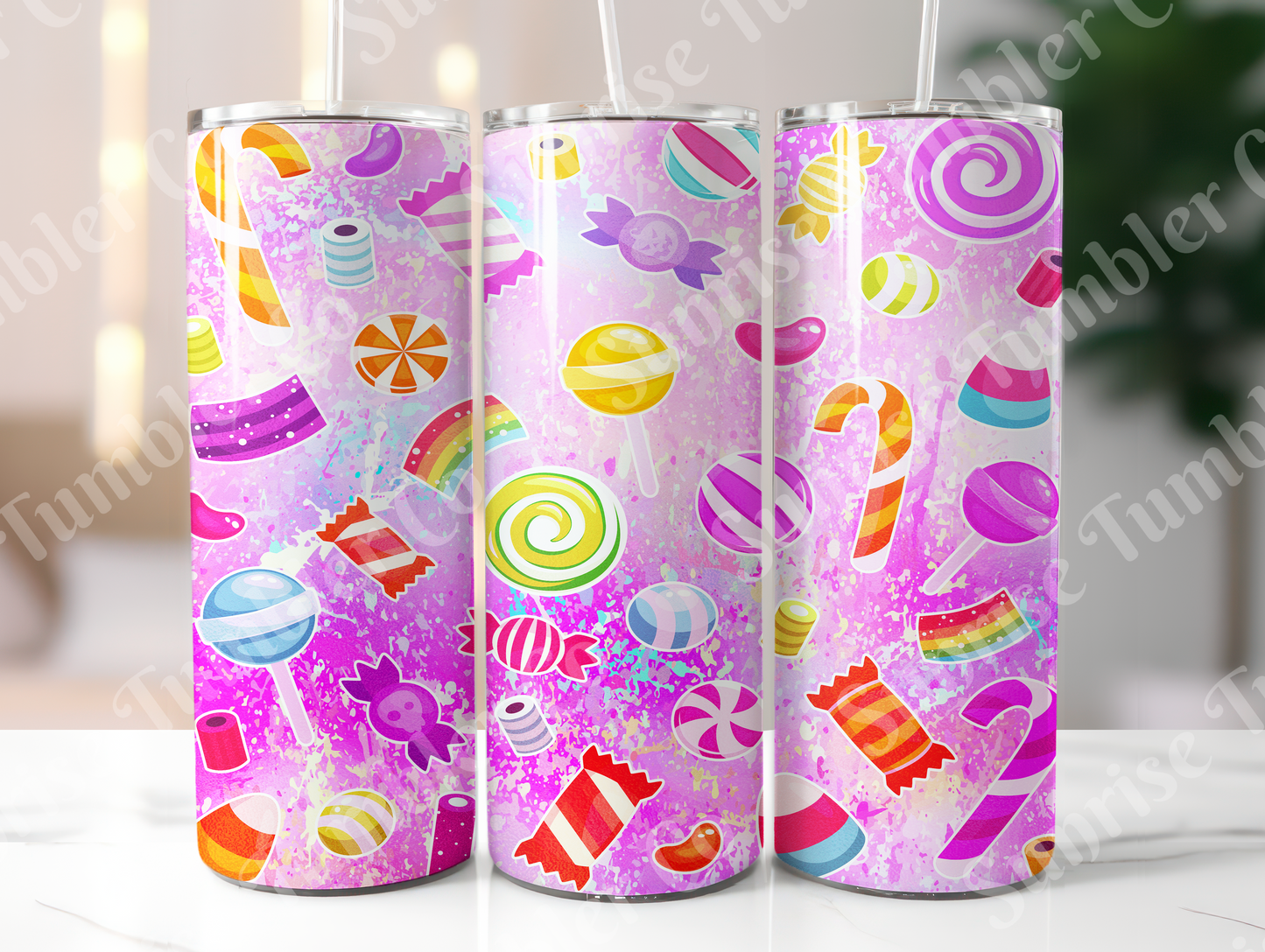 Sweets Variety - 20oz and 30oz Tumblers (Glow In The Dark Green And Blue Available)
