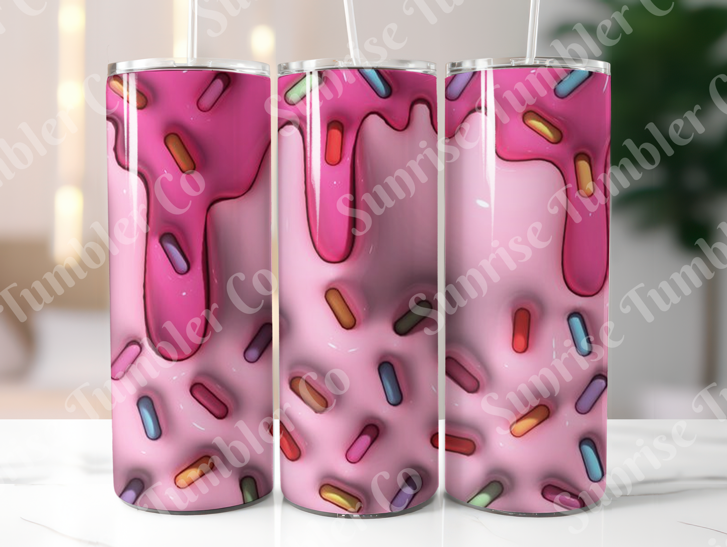 Sweets Variety - 20oz and 30oz Tumblers (Glow In The Dark Green And Blue Available)