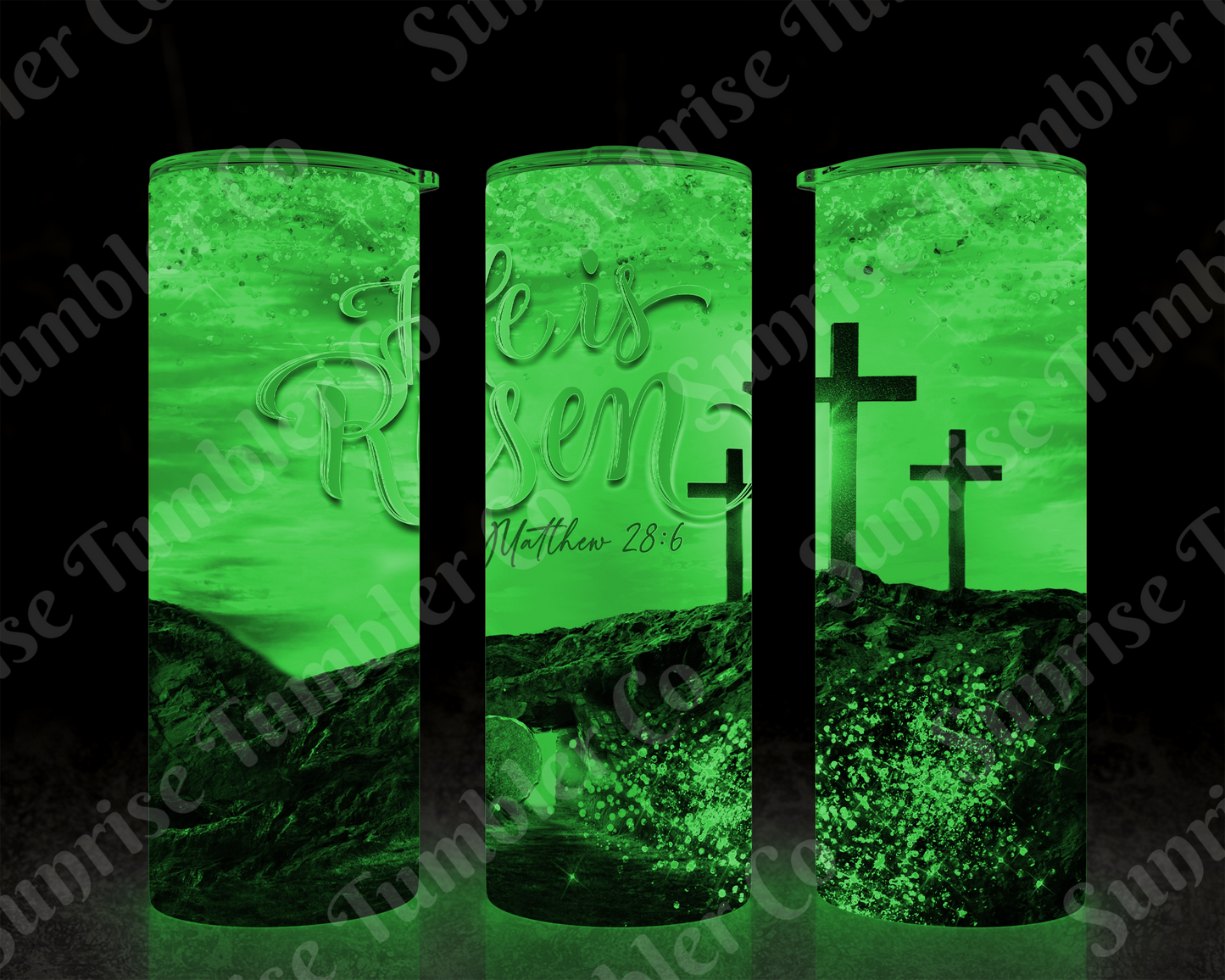 Cross Variety - 20 oz or 30 oz Tumbler (Glow In The Dark Option Available)