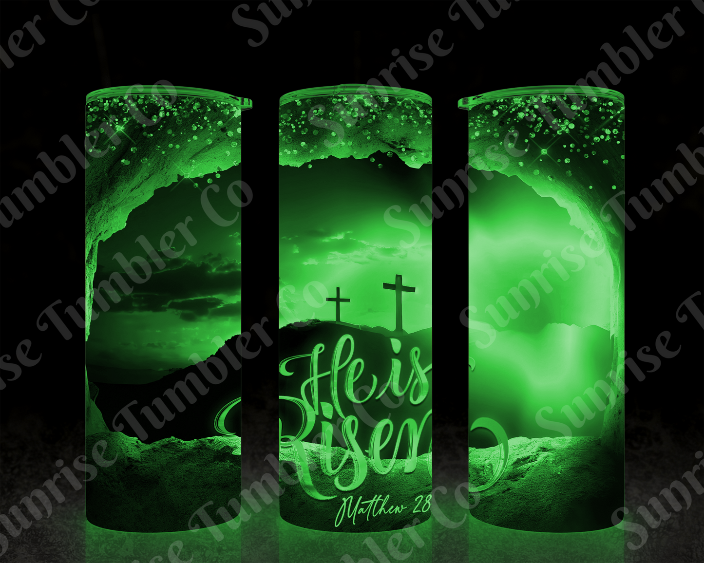 Cross Variety - 20 oz or 30 oz Tumbler (Glow In The Dark Option Available)