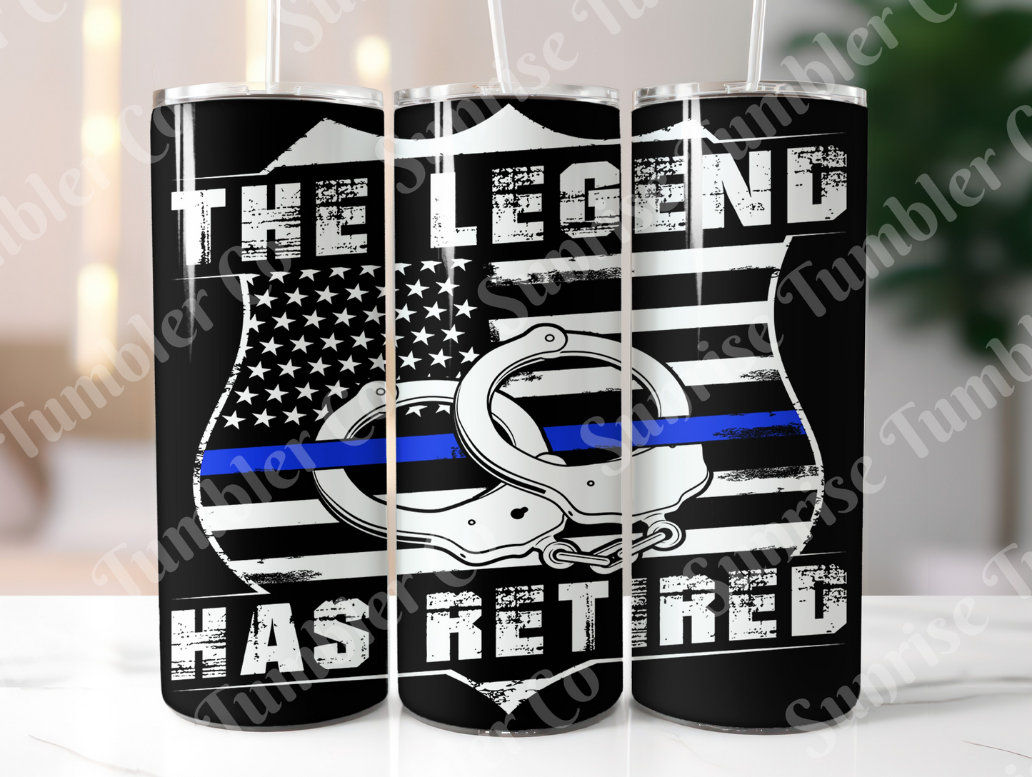 Military, Veteran & First Responders Variety Part 1 - 20oz and 30oz Tumblers (Glow In The Dark Green And Blue Available)