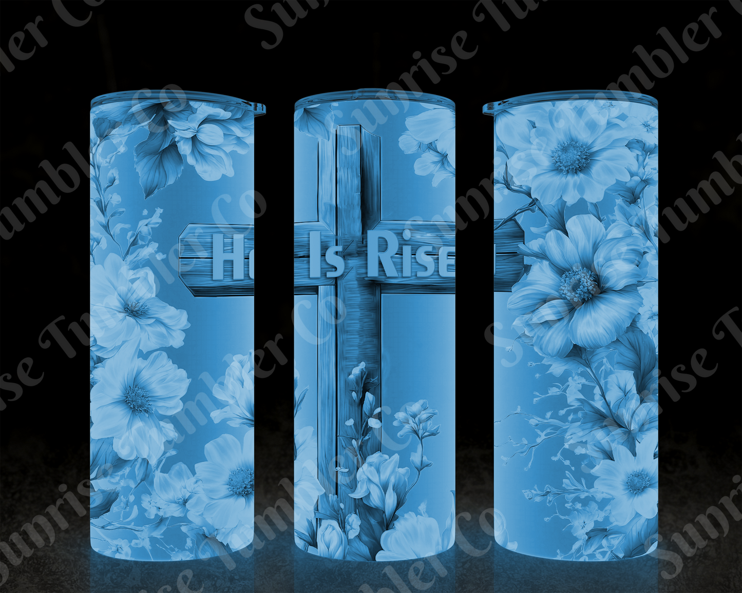 Cross Variety - 20 oz or 30 oz Tumbler (Glow In The Dark Option Available)