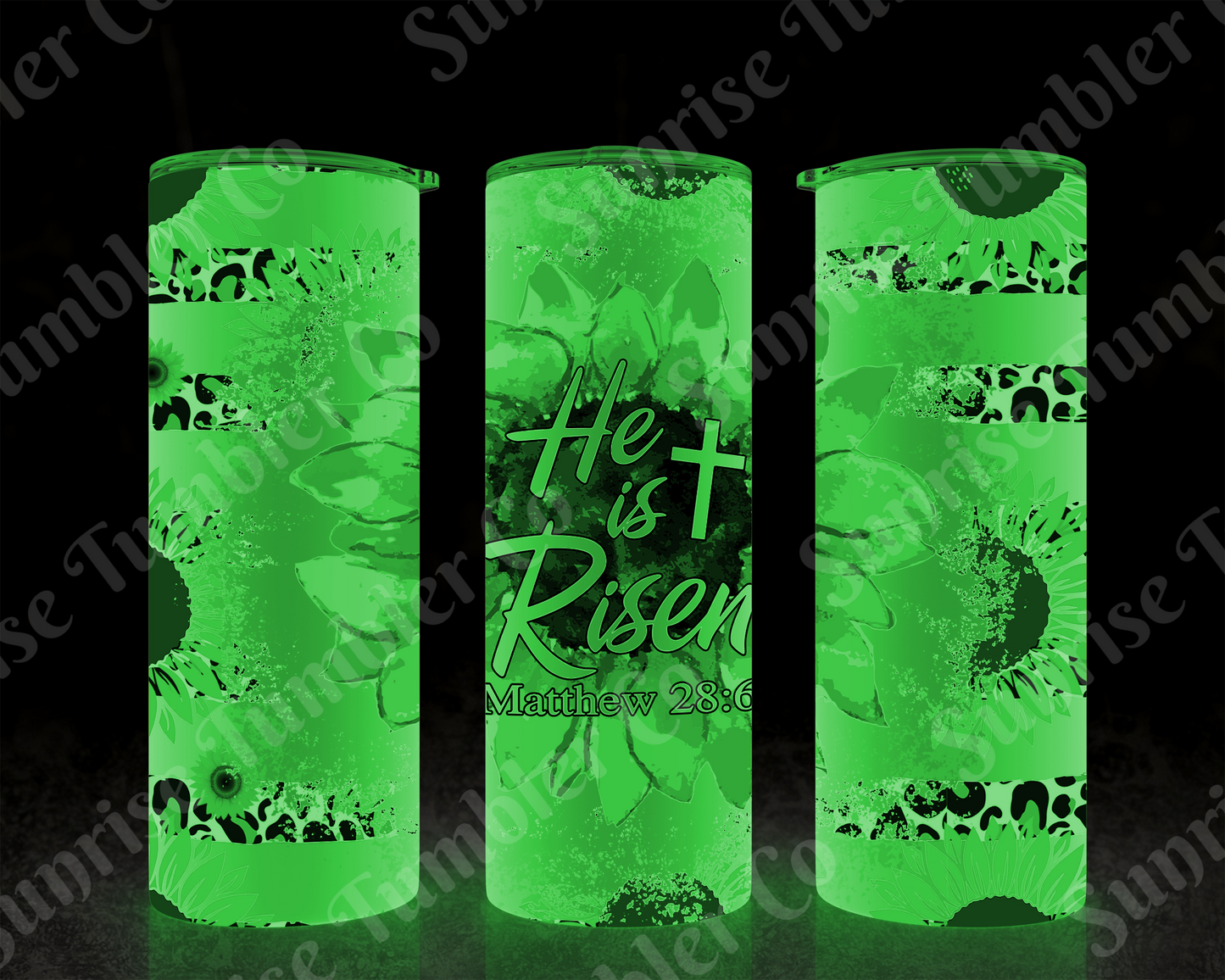 Cross Variety - 20 oz or 30 oz Tumbler (Glow In The Dark Option Available)