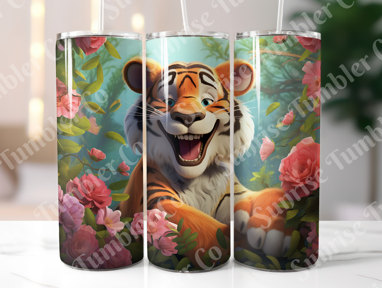 Tiger Variety Part 1 - 20oz and 30oz Tumblers (Glow In The Dark Green And Blue Available)