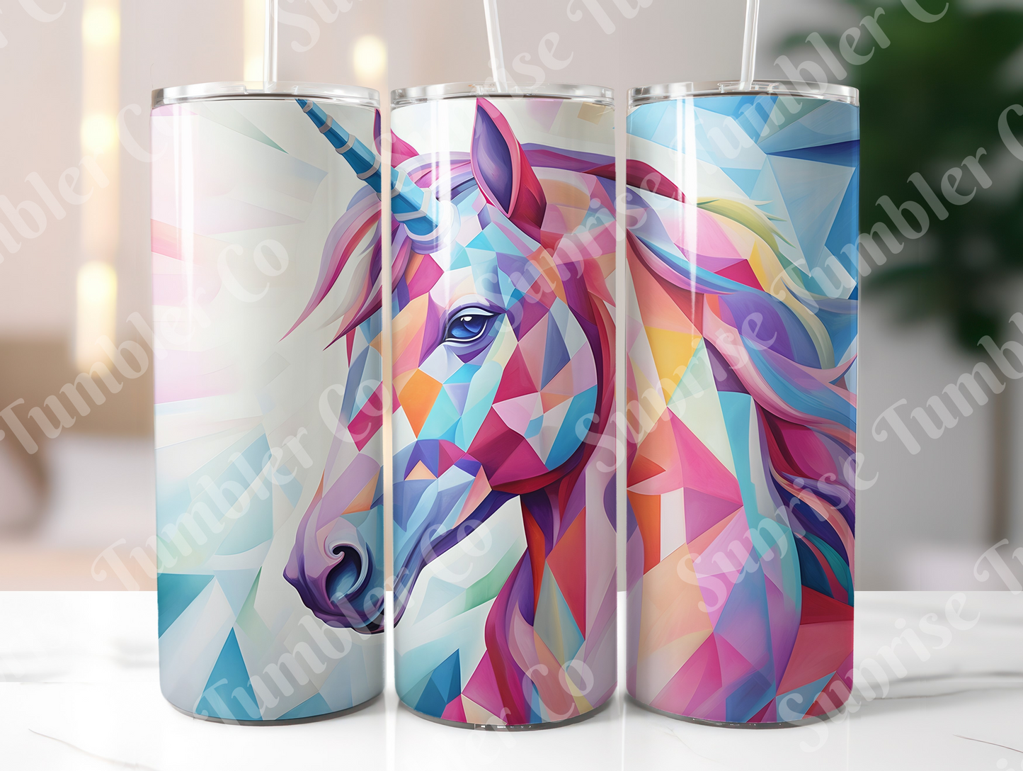 Unicorn Variety Part 2 - 20oz and 30oz Tumblers (Glow In The Dark Green And Blue Available)