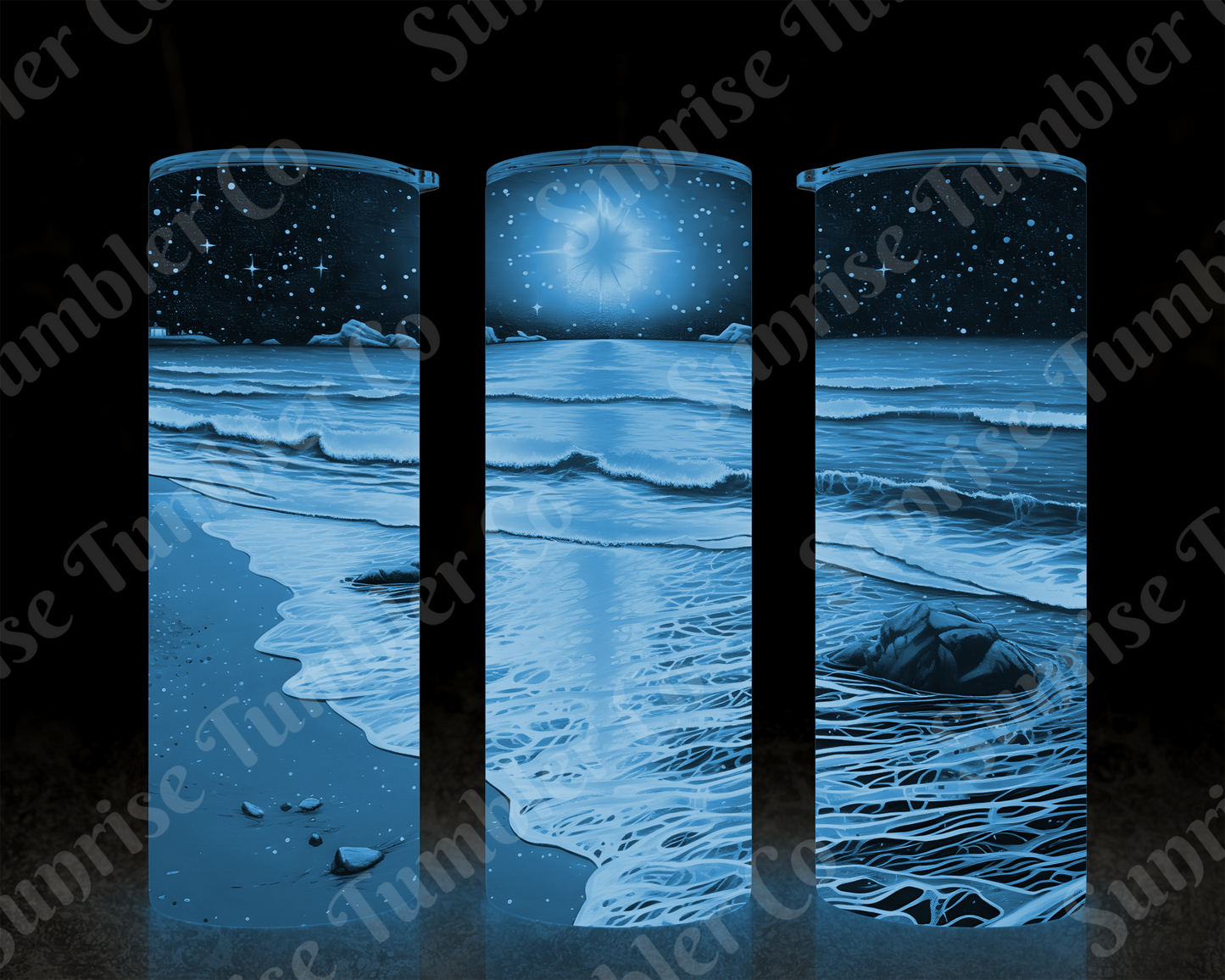 Moon Variety - 20 oz and 30 oz Tumblers (Glow In The Dark Option Available)