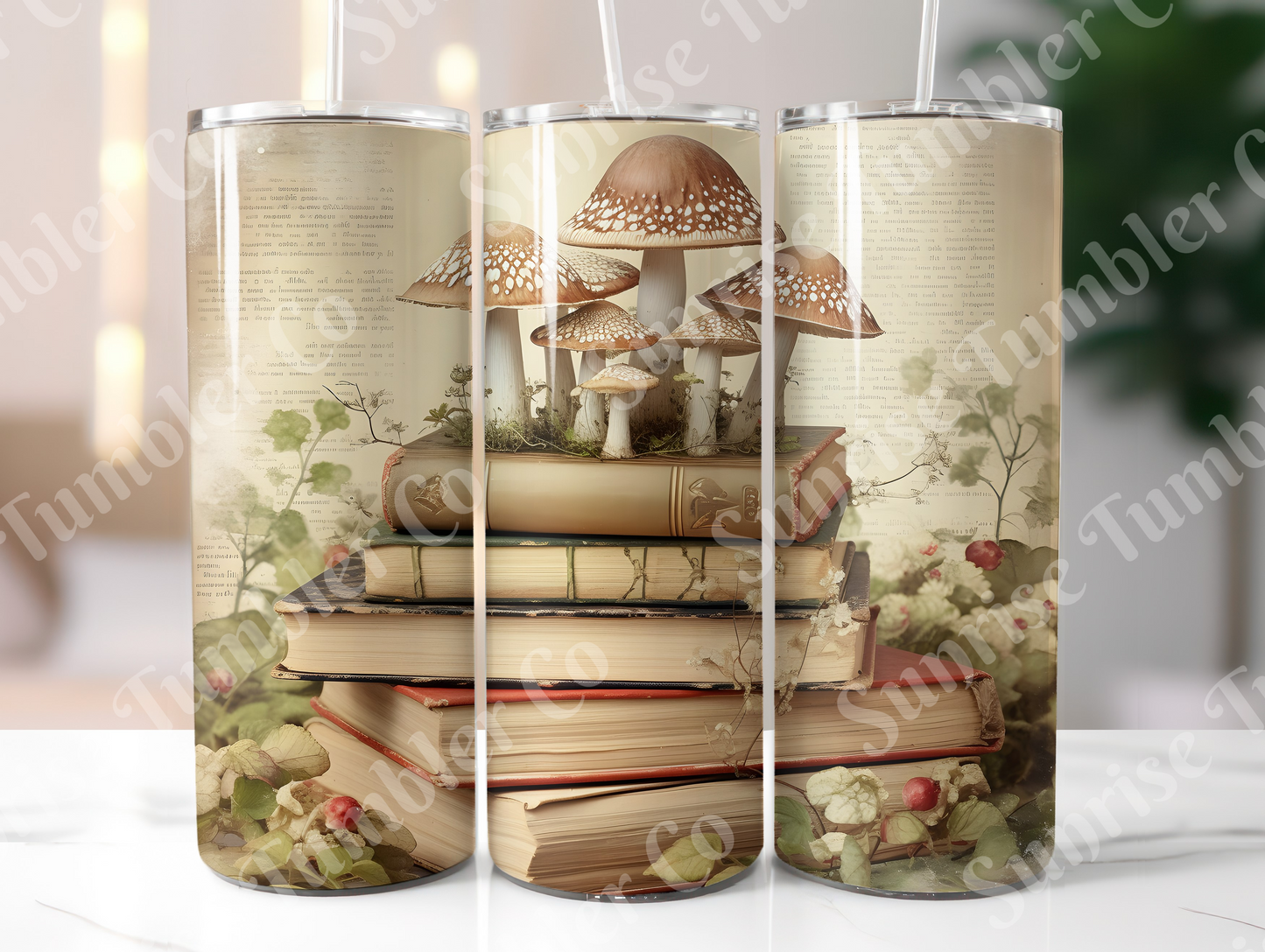 Book Variety - 20 oz and 30 oz Tumblers (Glow In The Dark Option Available)
