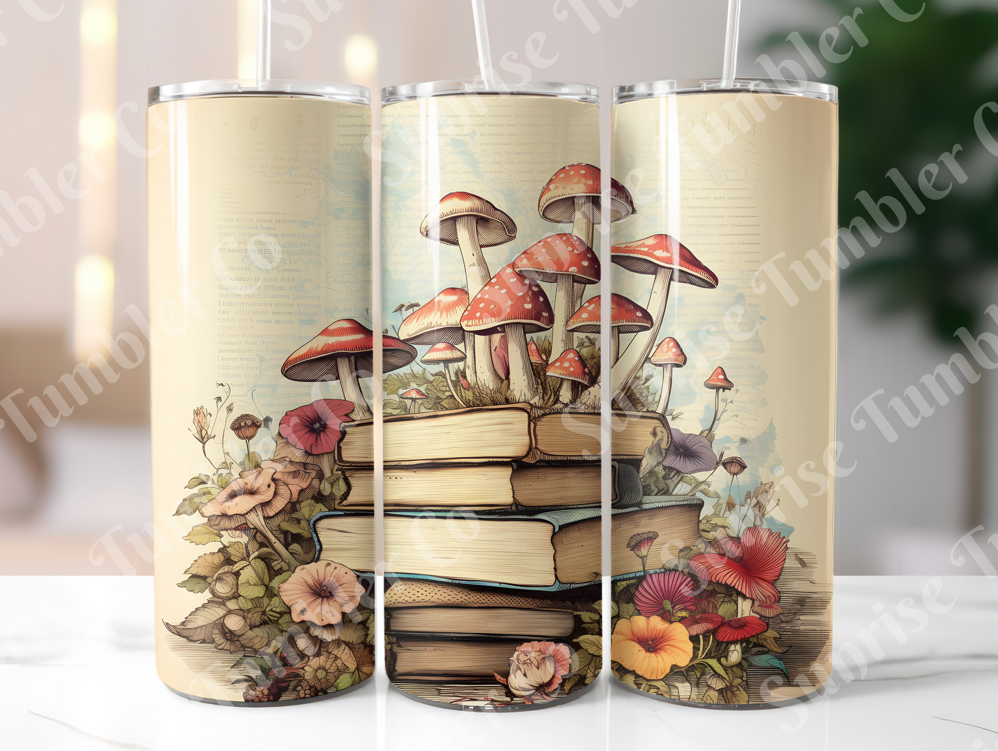 Book Variety - 20 oz and 30 oz Tumblers (Glow In The Dark Option Available)