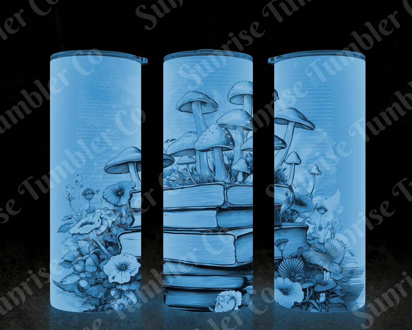 Book Variety - 20 oz and 30 oz Tumblers (Glow In The Dark Option Available)
