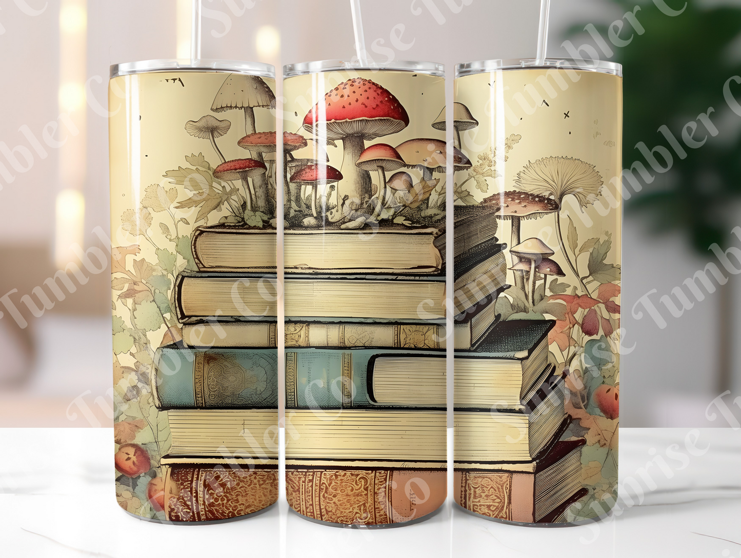 Book Variety - 20 oz and 30 oz Tumblers (Glow In The Dark Option Available)