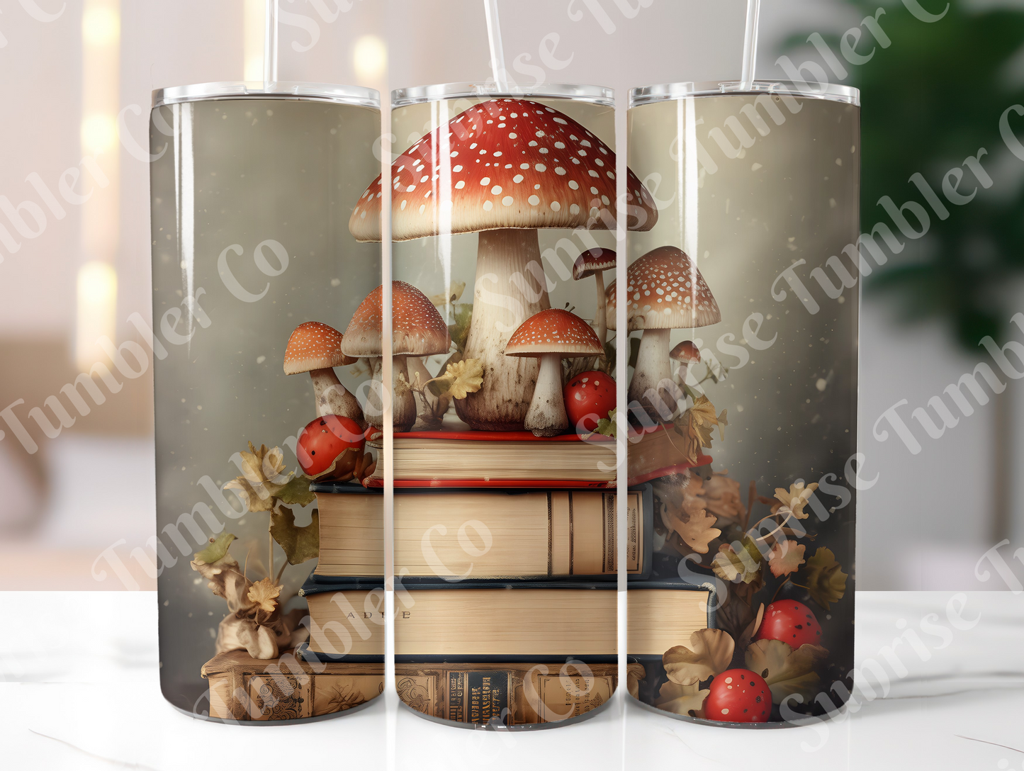 Book Variety - 20 oz and 30 oz Tumblers (Glow In The Dark Option Available)