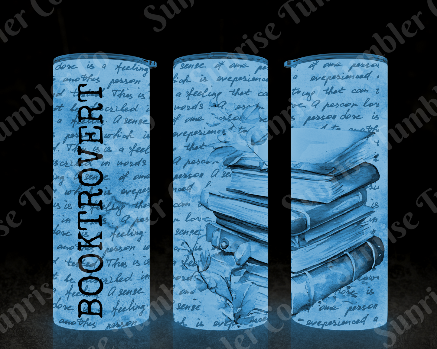 Book Variety - 20 oz and 30 oz Tumblers (Glow In The Dark Option Available)