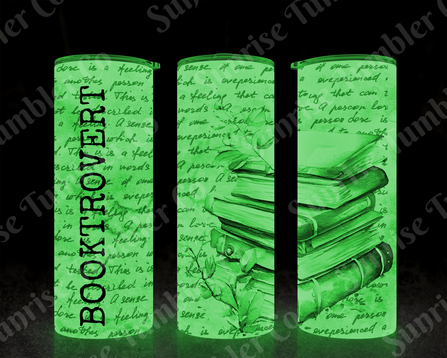 Book Variety - 20 oz and 30 oz Tumblers (Glow In The Dark Option Available)