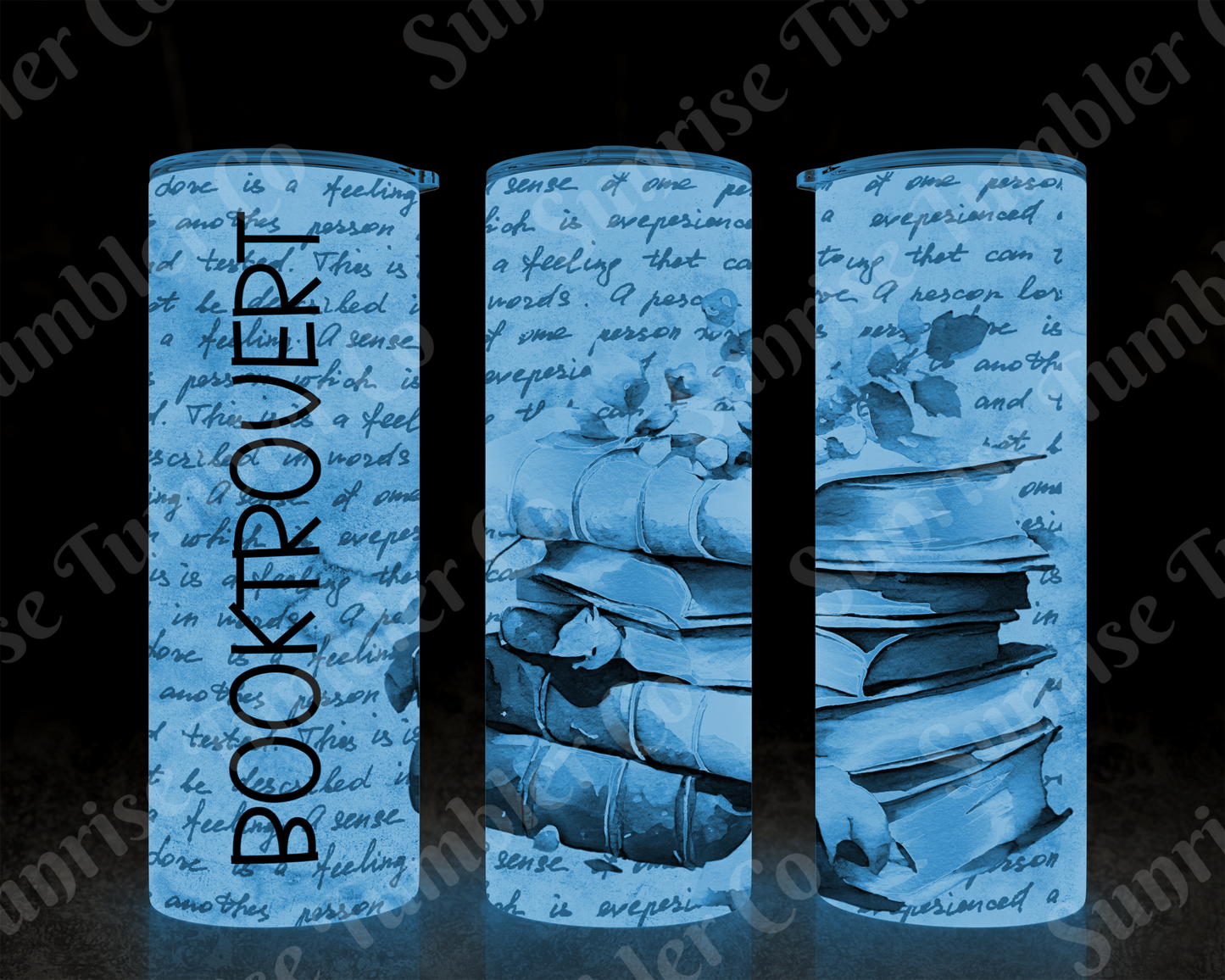 Book Variety - 20 oz and 30 oz Tumblers (Glow In The Dark Option Available)