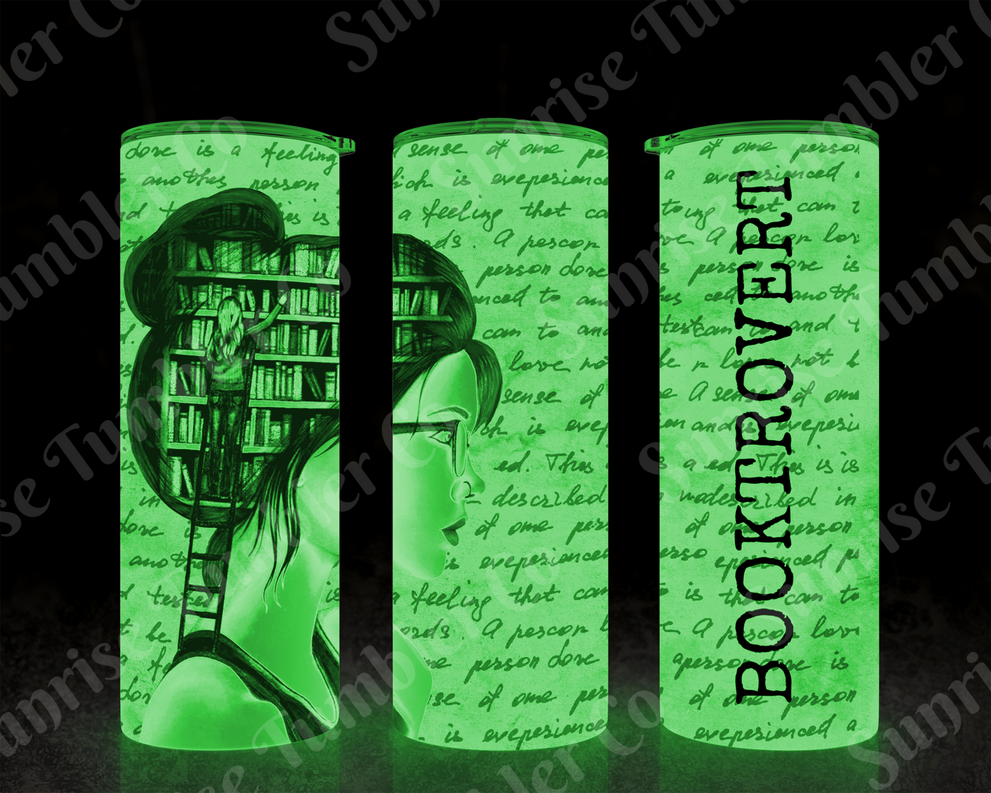 Book Variety - 20 oz and 30 oz Tumblers (Glow In The Dark Option Available)