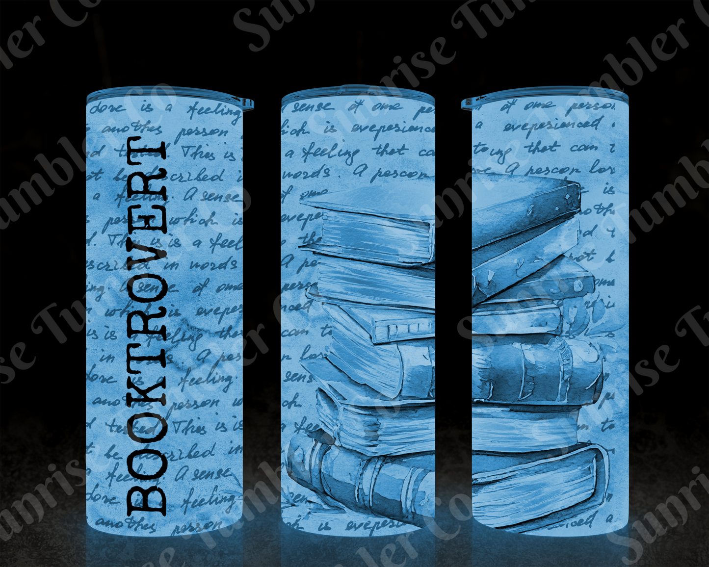 Book Variety - 20 oz and 30 oz Tumblers (Glow In The Dark Option Available)