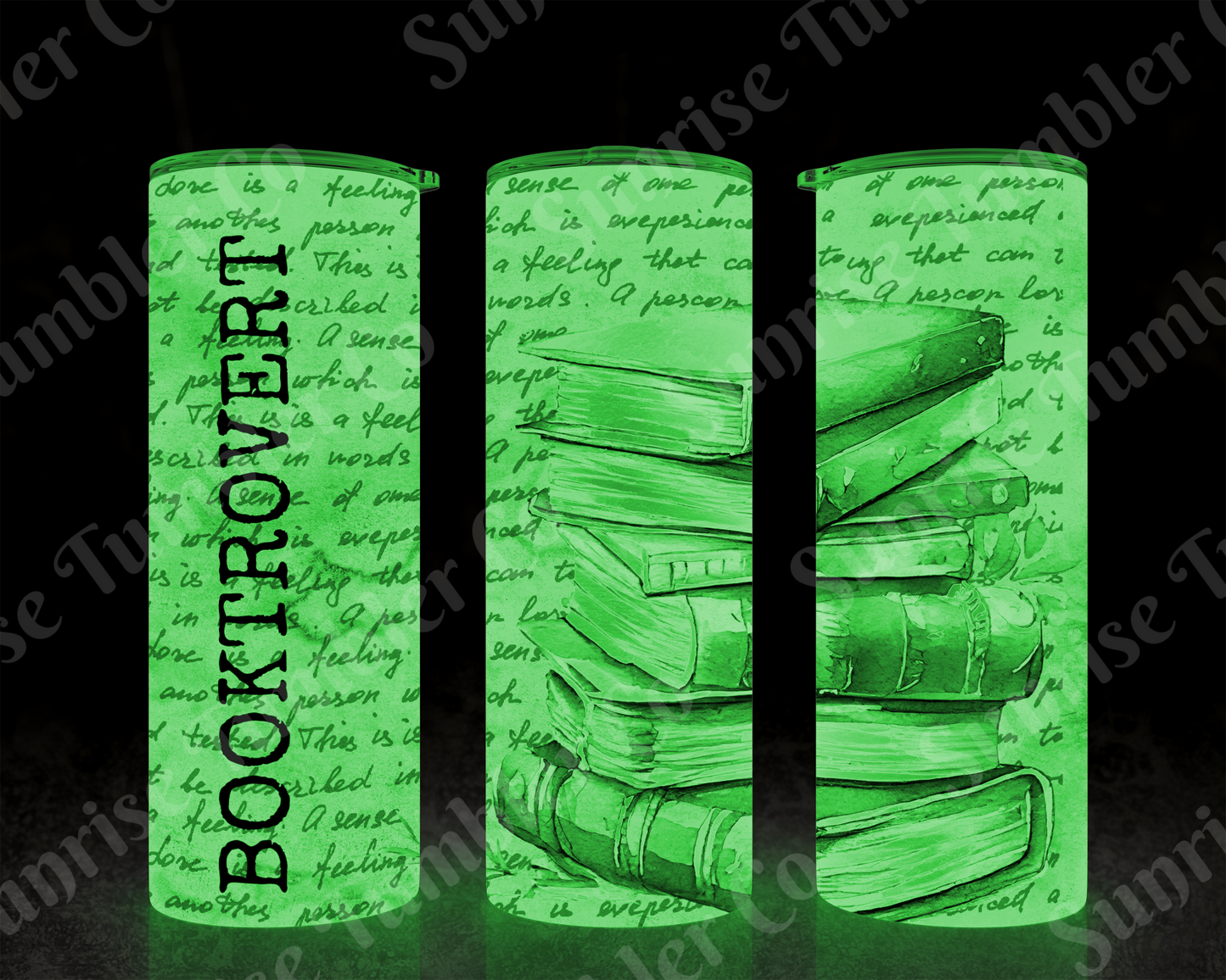Book Variety - 20 oz and 30 oz Tumblers (Glow In The Dark Option Available)