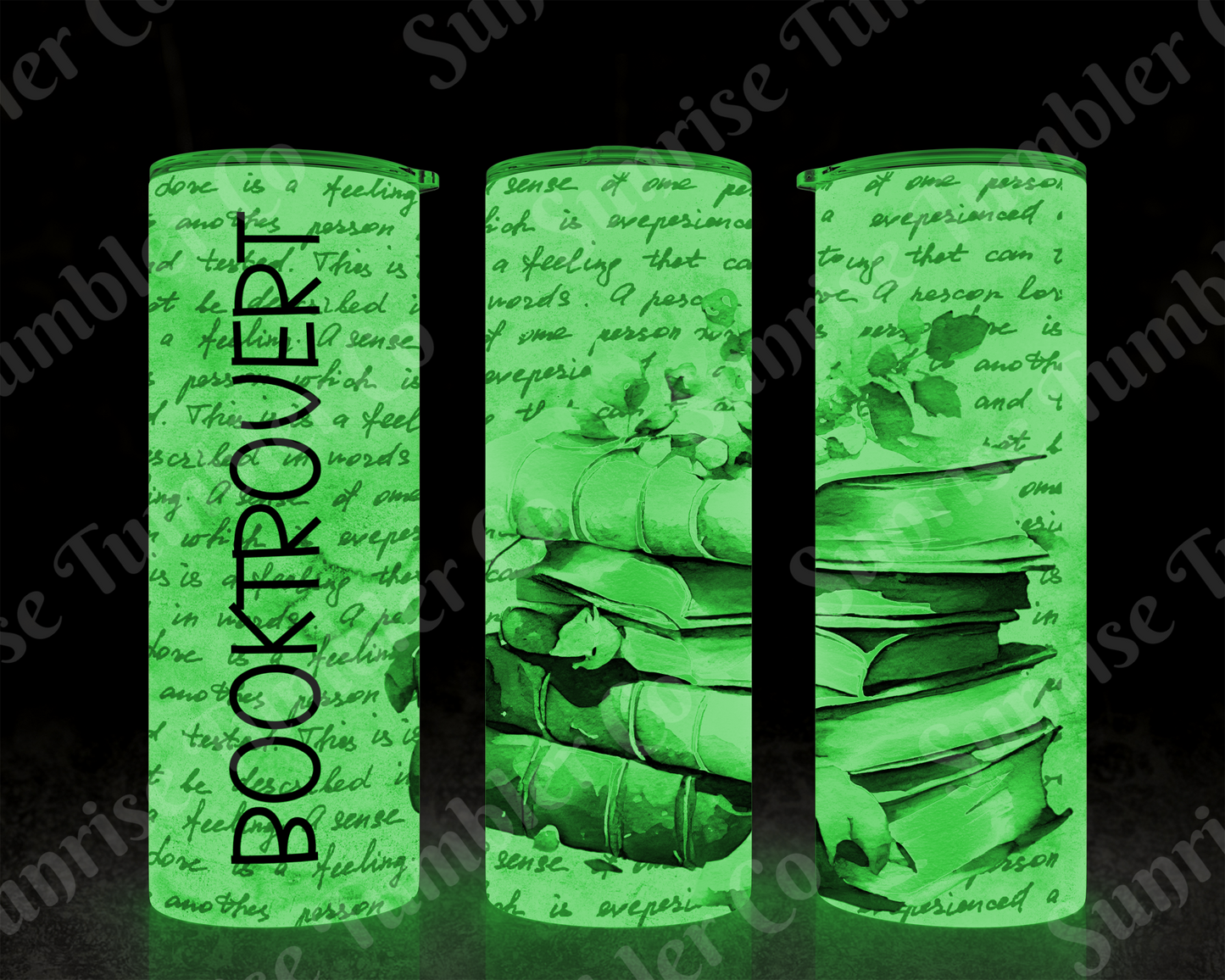 Book Variety - 20 oz and 30 oz Tumblers (Glow In The Dark Option Available)