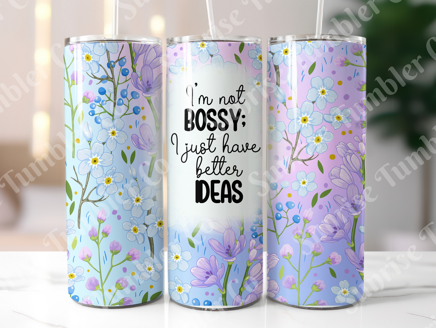 Sarcastic Sayings Variety Part 1 - 20oz or 30 oz Tumblers (Glow in The Dark Option Available)