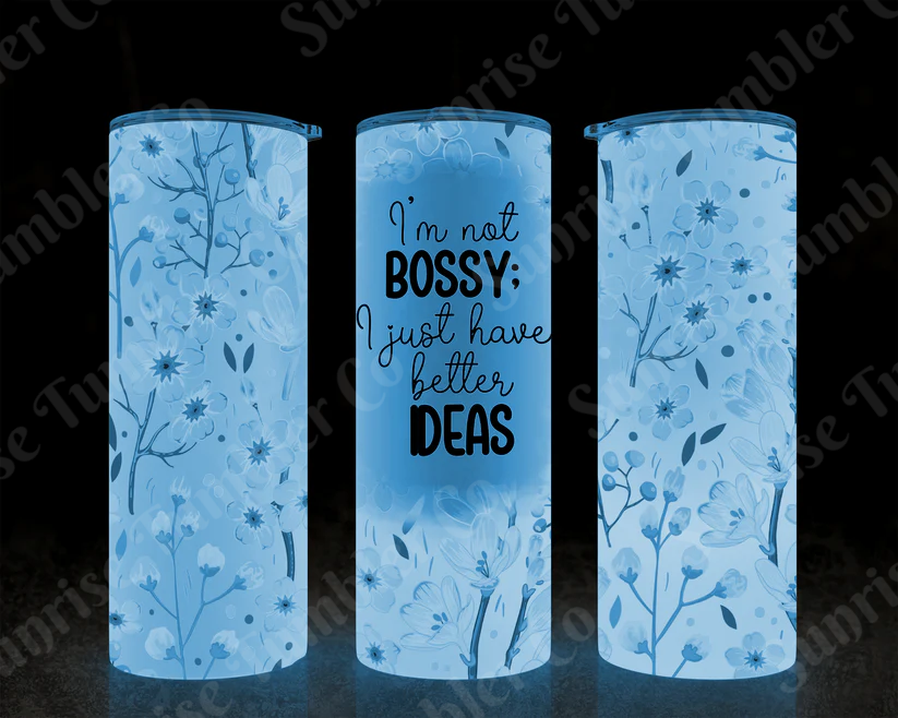 Sarcastic Sayings Variety Part 1 - 20oz or 30 oz Tumblers (Glow in The Dark Option Available)