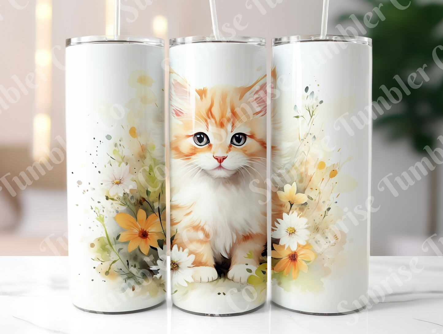 Cat Lovers Variety Part 2 - 20oz and 30oz Tumblers (Glow In The Dark Green And Blue Available)