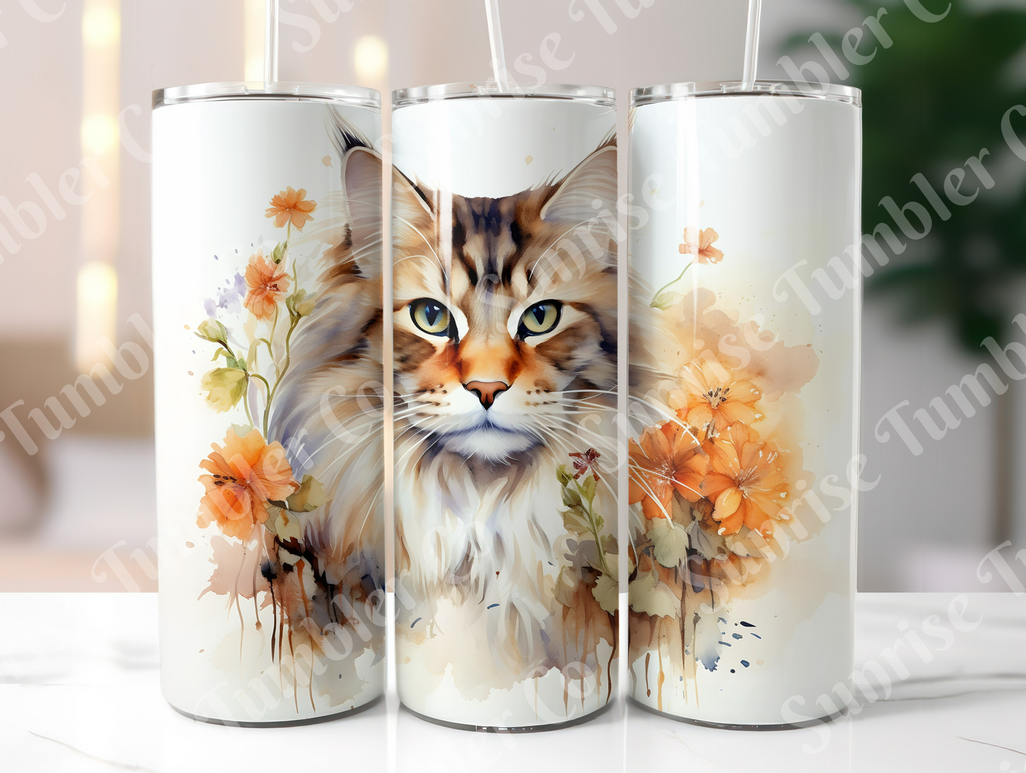 Cat Lovers Variety Part 2 - 20oz and 30oz Tumblers (Glow In The Dark Green And Blue Available)