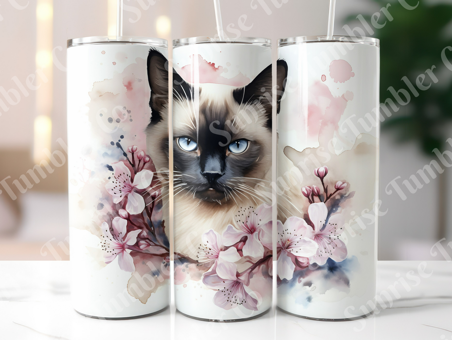 Cat Lovers Variety Part 2 - 20oz and 30oz Tumblers (Glow In The Dark Green And Blue Available)