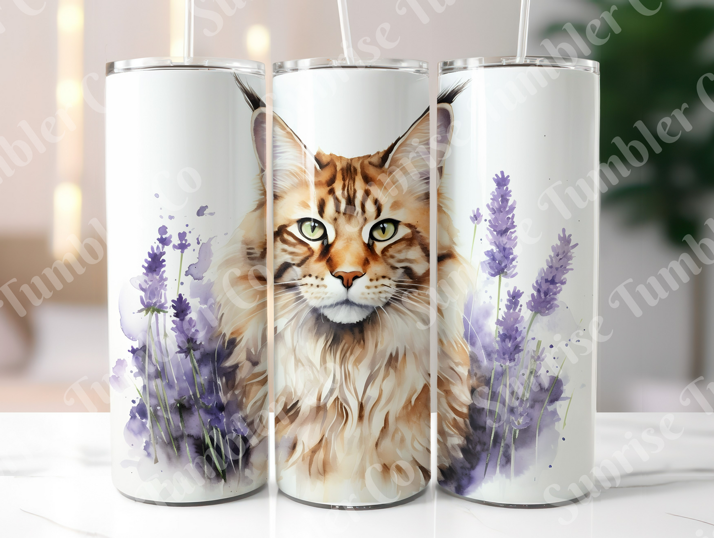 Cat Lovers Variety Part 3 - 20oz and 30oz Tumblers (Glow In The Dark Green And Blue Available)