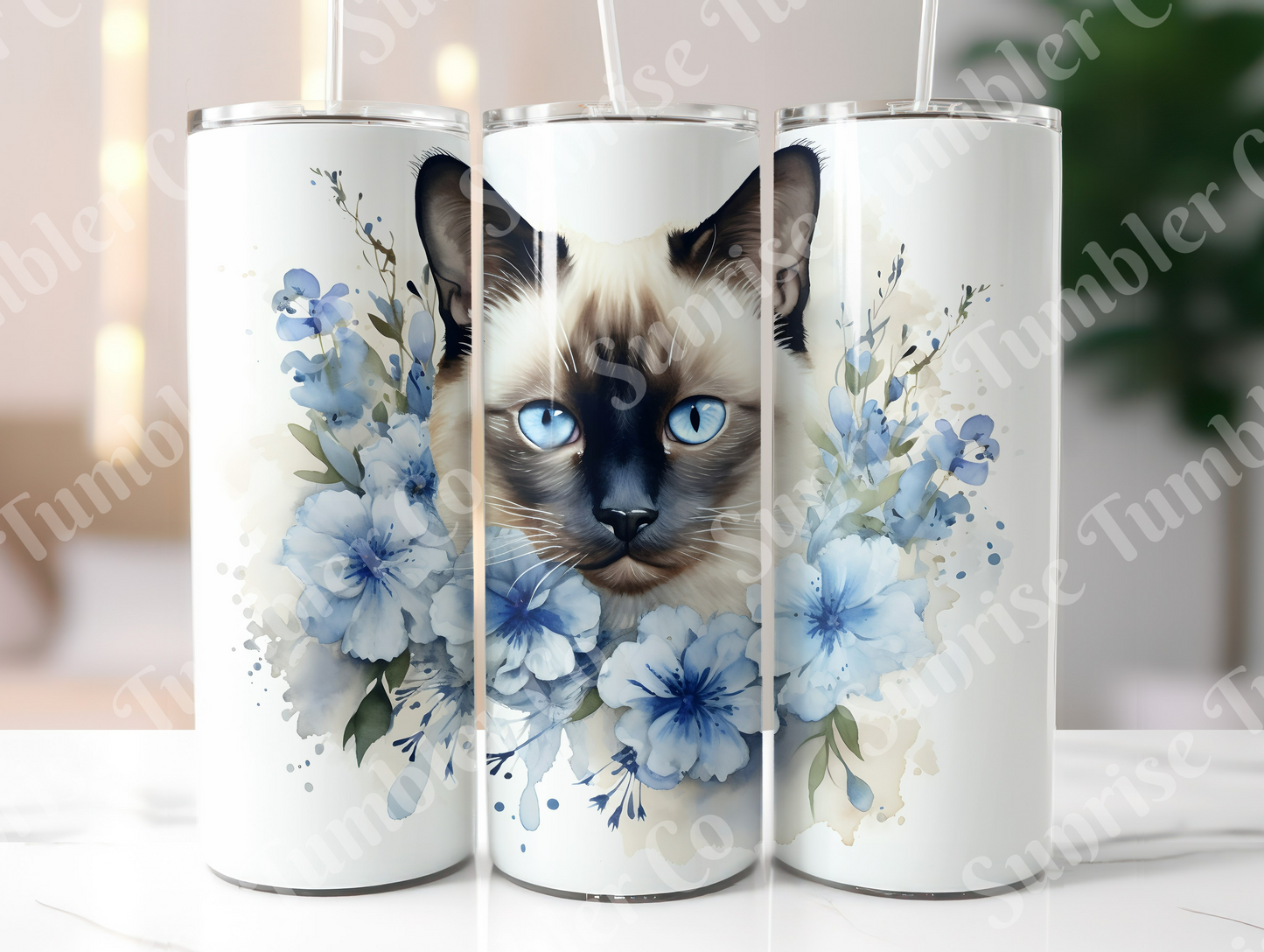 Cat Lovers Variety Part 3 - 20oz and 30oz Tumblers (Glow In The Dark Green And Blue Available)