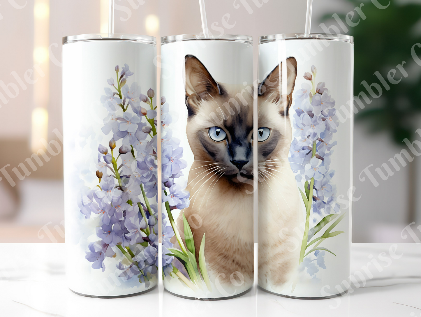 Cat Lovers Variety Part 1 - 20oz and 30oz Tumblers (Glow In The Dark Green And Blue Available)
