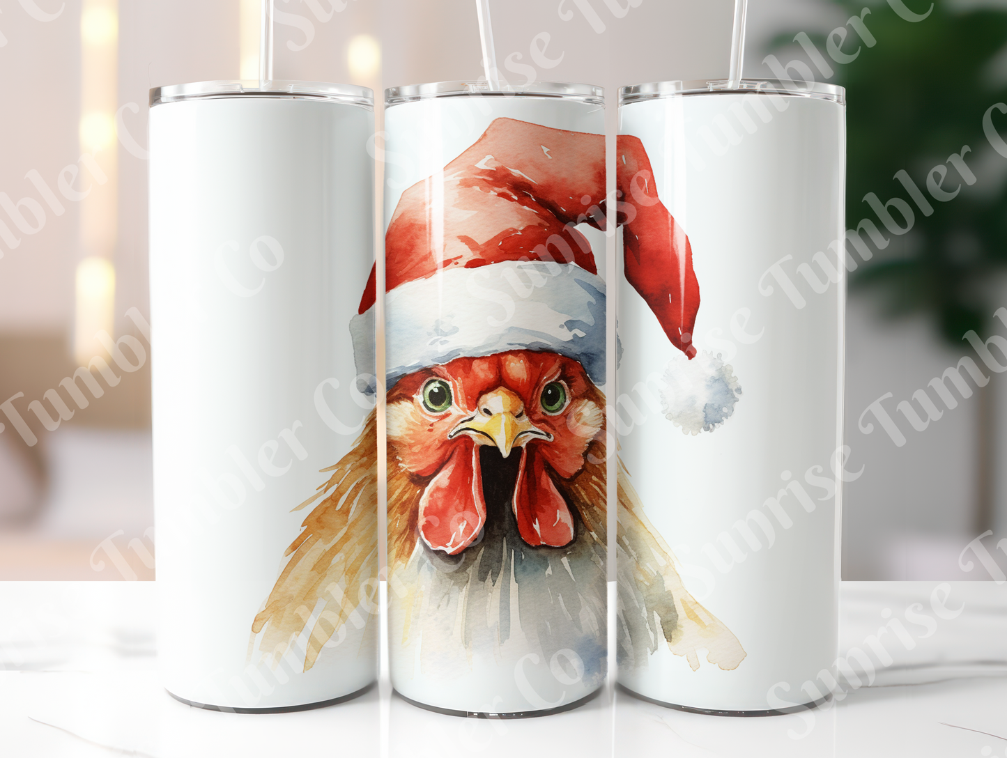 Chicken Variety Part 1 - 20oz and 30oz Tumblers (Glow In The Dark Green And Blue Available)