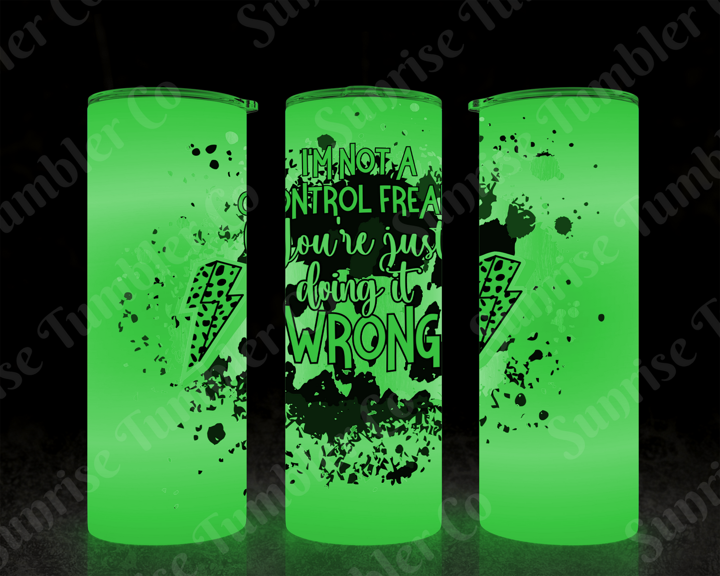 Sarcastic Sayings Variety Part 1 - 20oz or 30 oz Tumblers (Glow in The Dark Option Available)