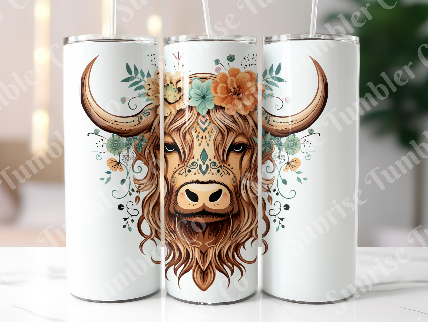 Cow Variety Part 2 - 20oz and 30oz Tumblers (Glow In The Dark Green And Blue Available)